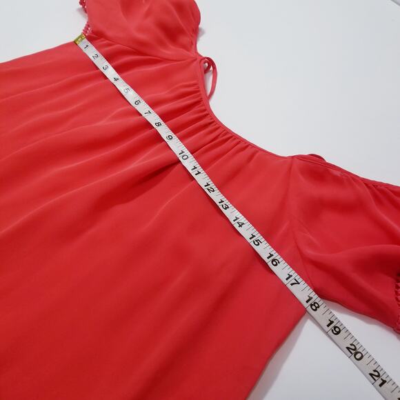 Parker Cold Shoulder Silk Blouse - Picture 4 of 9